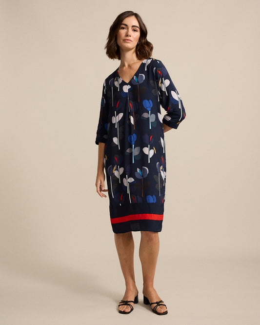 Marco Polo - Sea Bloom Dress Multi | YTMS59306