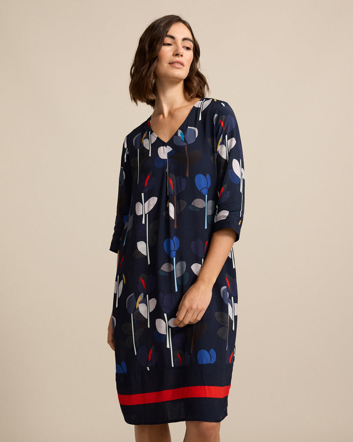 Marco Polo - Sea Bloom Dress Multi | YTMS59306