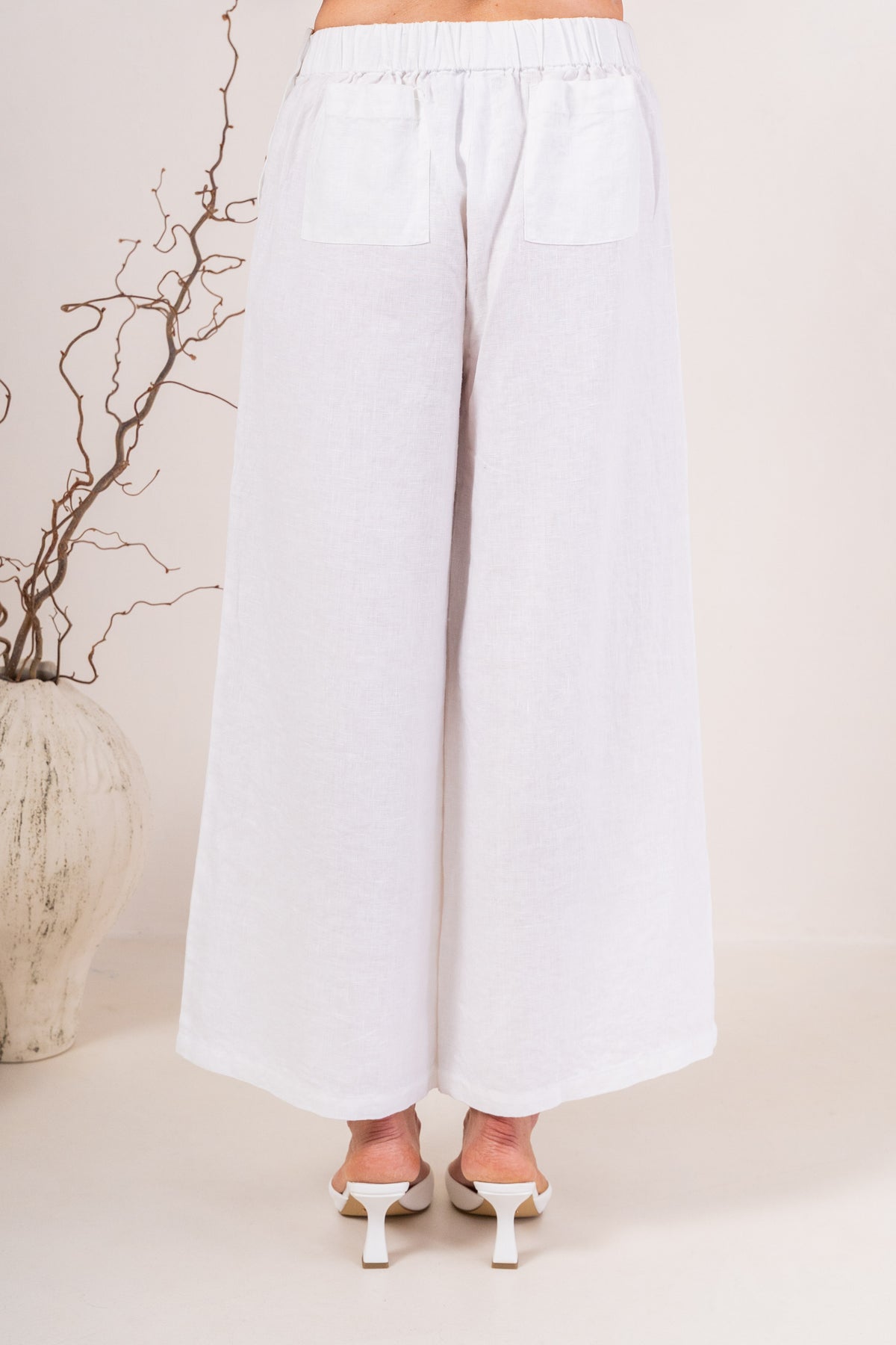 See Saw - Linen Palazzo Pant | SA139