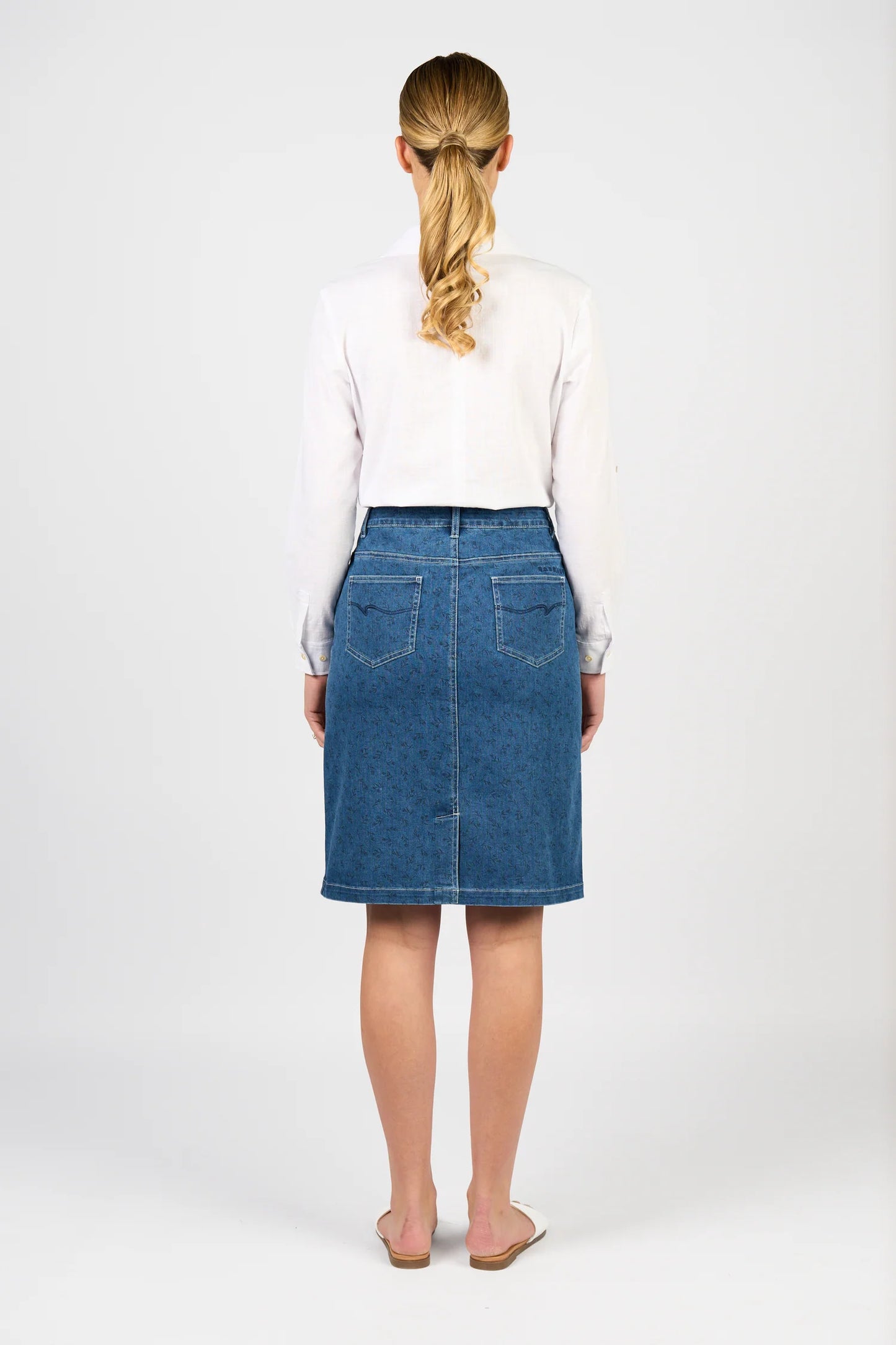 Vassalli - Denim Skirt - 372AV