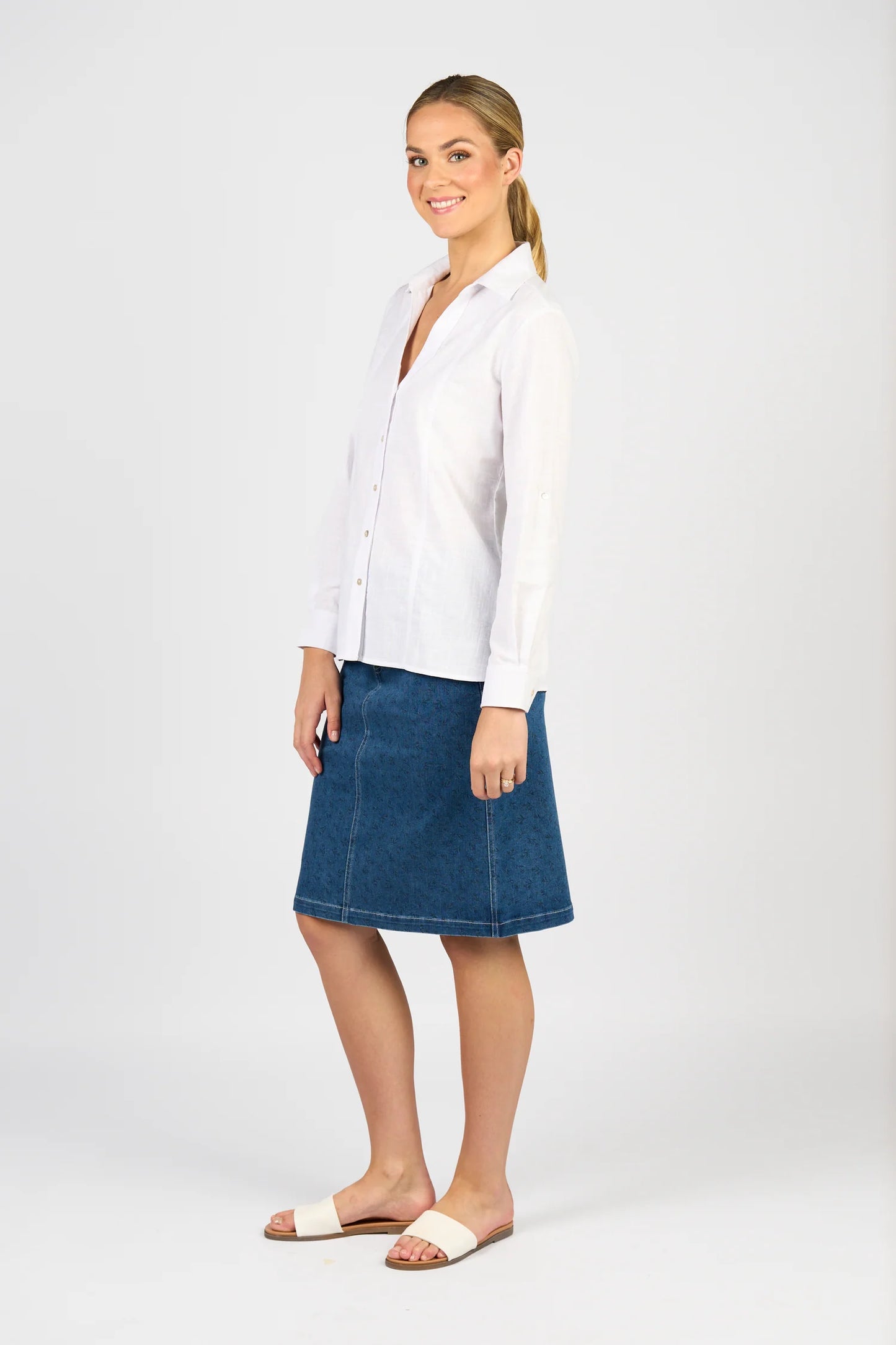 Vassalli - Denim Skirt - 372AV