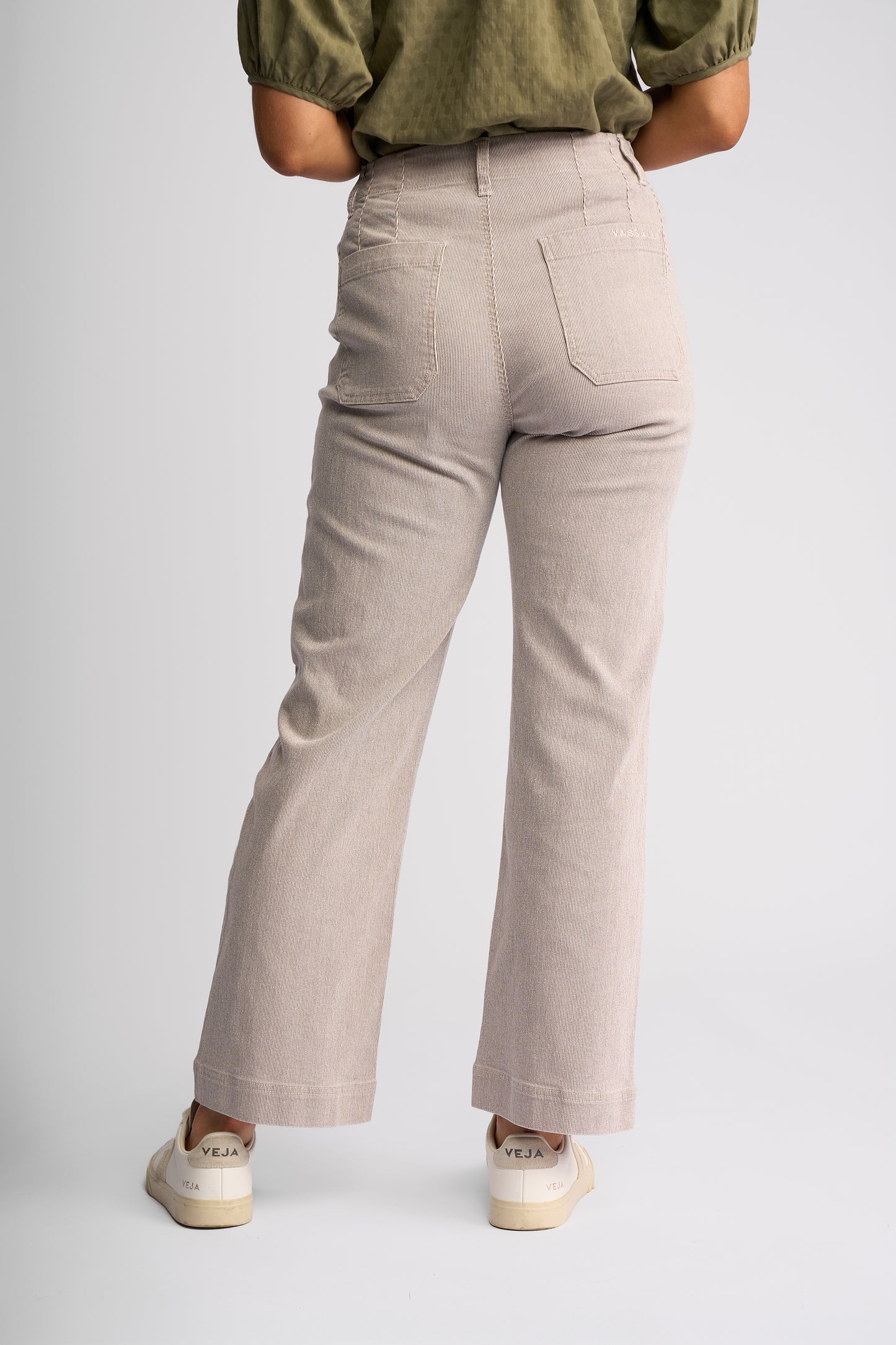 Vassalli - Daily Jean - Ecru Stripe Denim | 5995AS