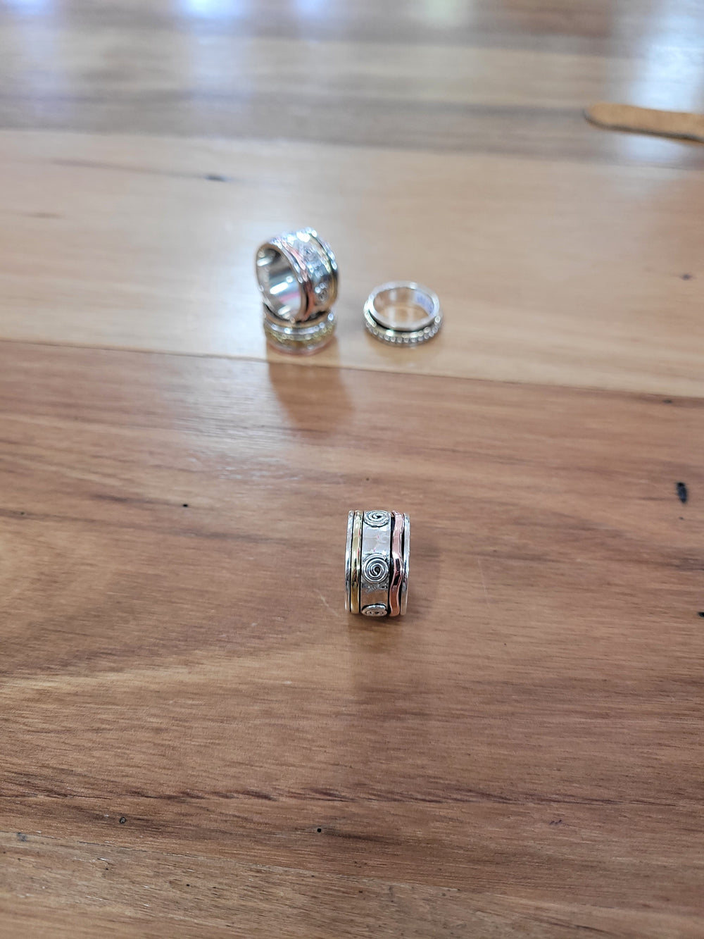 Ring Sterling Silver Spinner | 4075