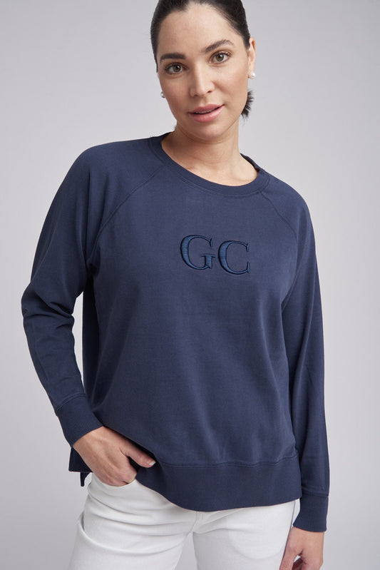 Goondiwindi Cotton - Sweater Navy | G3262