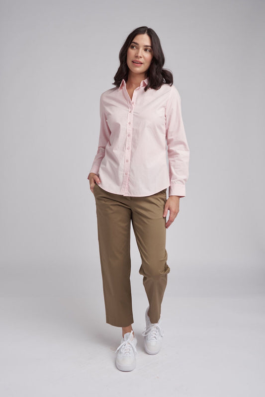 Goondiwindi Cotton - Classic Fit Shirt Pale Pink | G4279