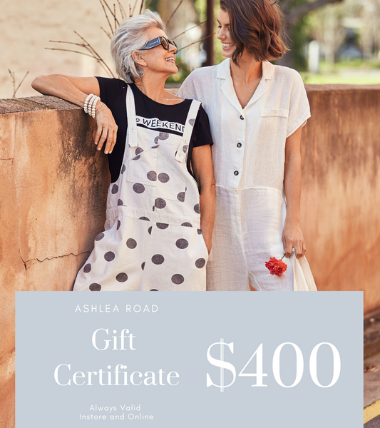$400 Gift Certificate