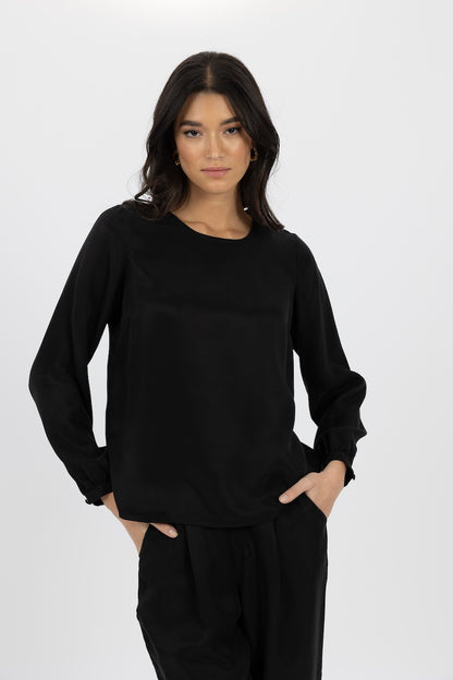 Humidity - Sara Blouse Black | HW24308