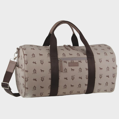 Pierre Cardin - Leather Art Design Duffle Bag Beige | PC3866