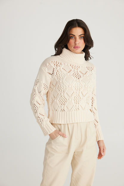 Talisman - Rosie Knit Vanilla | TA24048-1