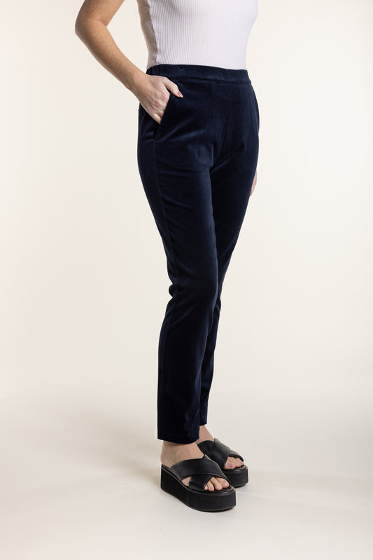 Two T's - Baby Cord Pant Navy | 2748