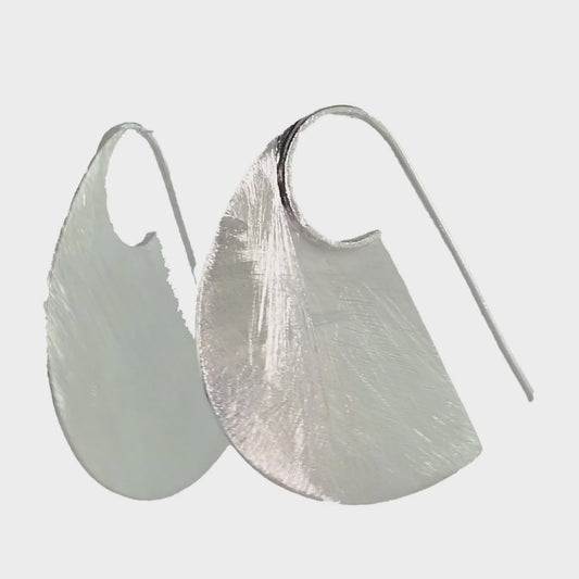 Melanie Woods - Silver Wash Earrings C96.12