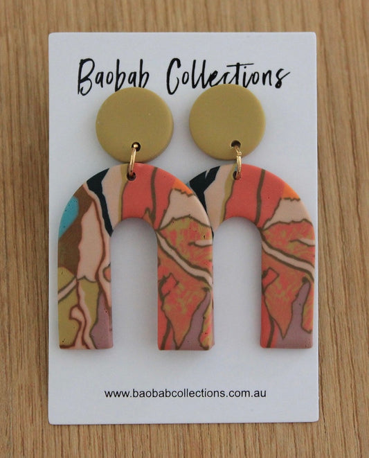 Baobab - Tropical Earring: Natural Drop | LETRO2