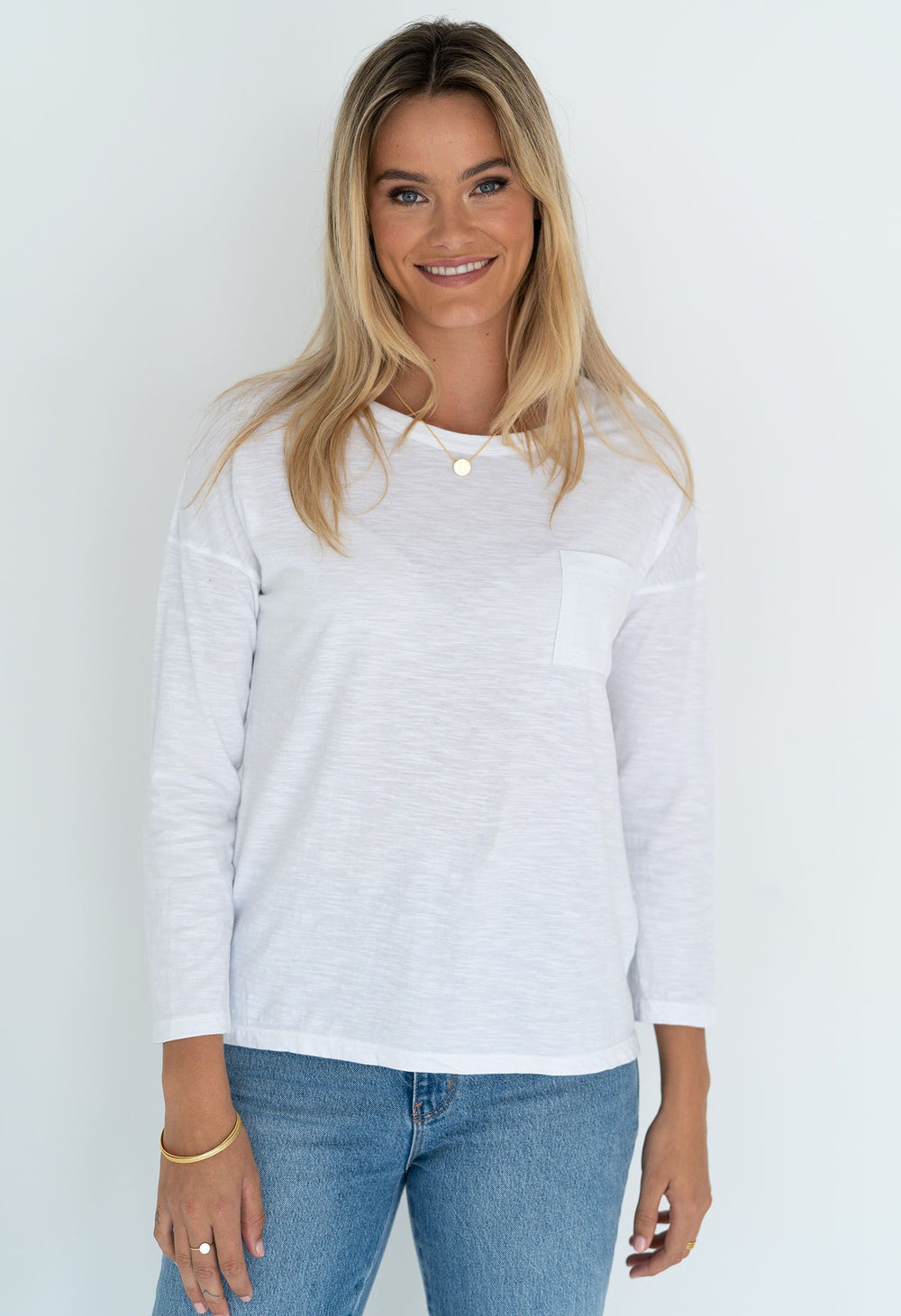 Humidity JANIE TEE | WHITE H204